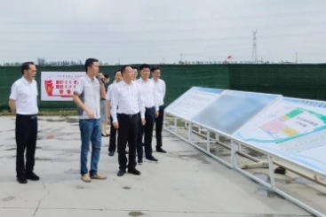 淮安市委副书记、代市长顾坤到巨石淮安公司调研